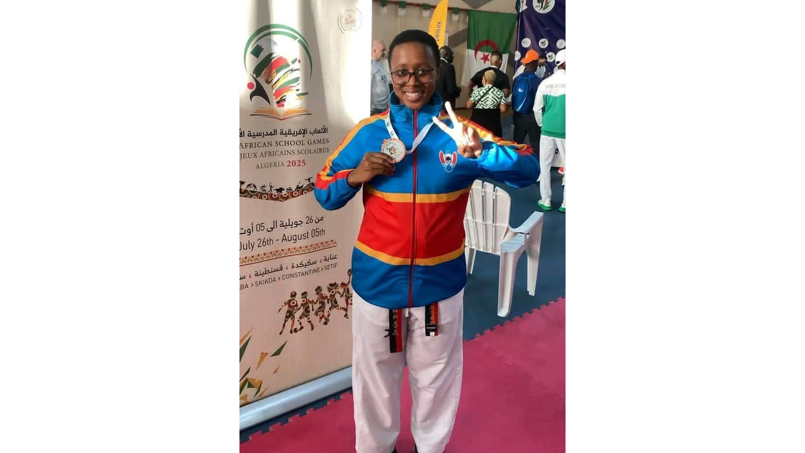 Bronze for taekwondo sensation